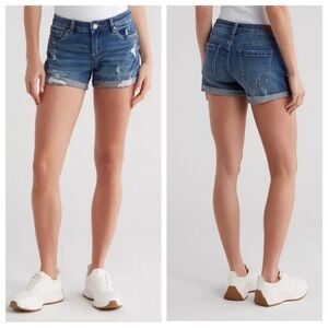 BLANCK NYC The Fulton Distressed Denim Rollup Short NWT Size 24,28,29,30 & 31